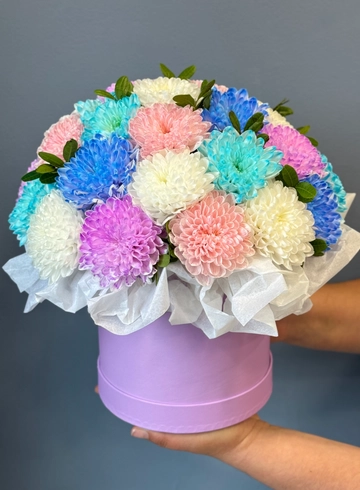 Праздничный фейерверк  от интернет-магазина цветов в Владивостоке