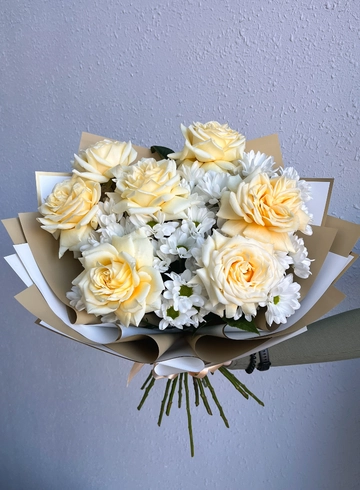 Букет &laquo;Застенчивый Сердцеед&raquo; от интернет-магазина цветов в Владивостоке