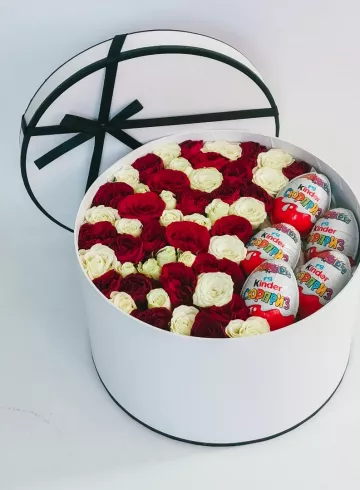 Киндер сюрприз от интернет-магазина цветов в Владивостоке