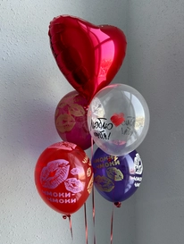 Воздушные шары &laquo;Влюблённый фонтан&raquo; от интернет-магазина «» в Владивостоке