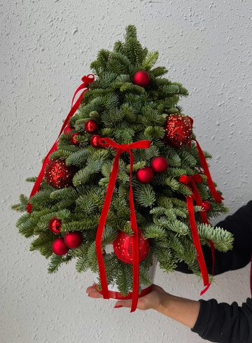 Композиция «Новогодняя елочка» от интернет-магазина цветов в Владивостоке