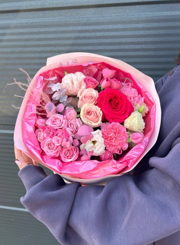 Сборный букет «Мармеладный» от интернет-магазина цветов в Владивостоке