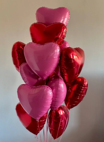 Воздушные шары «Романтичный фонтан» от интернет-магазина цветов в Владивостоке