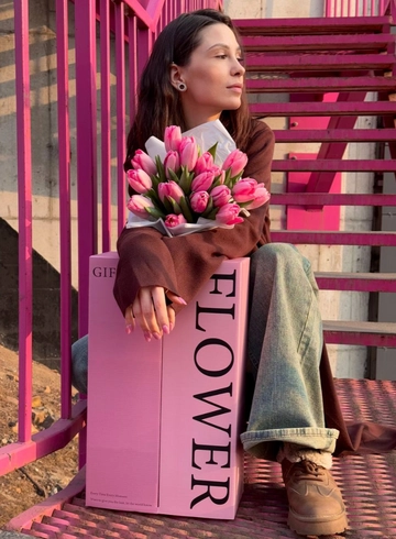 Pink LoVe PREMIUM от интернет-магазина цветов в Владивостоке