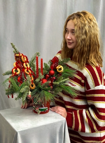 Композиция M &laquo;Коляда&raquo; от интернет-магазина цветов в Владивостоке