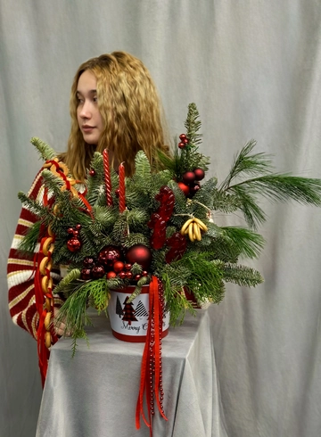 Композиция L &laquo;Коляда&raquo; от интернет-магазина цветов в Владивостоке