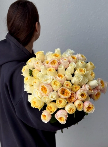 Микс роз &laquo;Нежный&raquo; от интернет-магазина цветов в Владивостоке