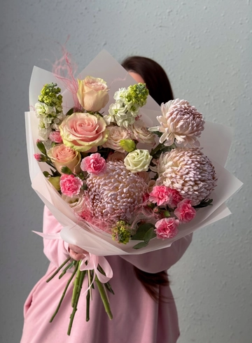 Сборный букет &laquo;Ты была права&raquo; от интернет-магазина цветов в Владивостоке