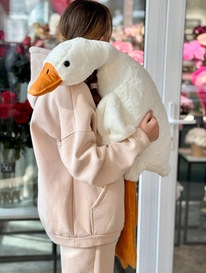 Мягкая игрушка &laquo;Гусь-обнимусь&raquo; размер N от интернет-магазина «ПОП-БОТАНИКА» во Владивостоке