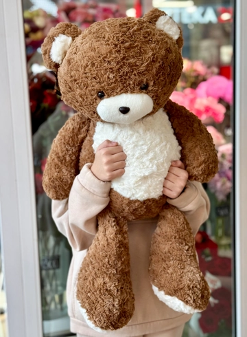 Мягкая игрушка &laquo;Мишка&raquo; размер XXL от интернет-магазина цветов в Владивостоке