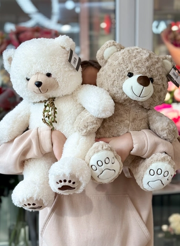 Мягкие игрушки &laquo;Мишки&raquo; размер M от интернет-магазина цветов в Владивостоке