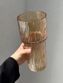 Стеклянная ваза размер 2L