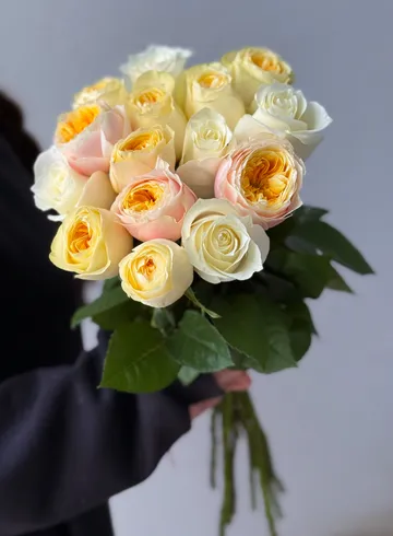 Микс из роз &laquo;Нежный&raquo; от интернет-магазина цветов в Владивостоке