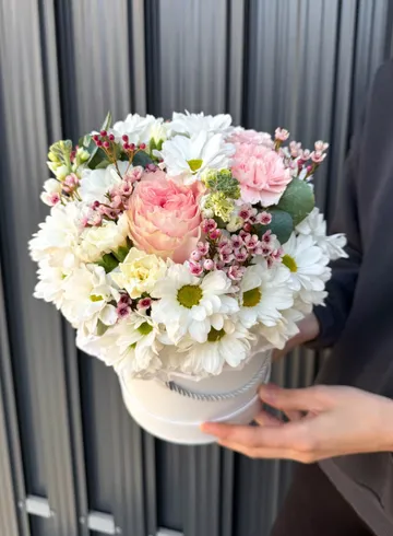 Сборная композиция &laquo;Послание нежности&raquo; от интернет-магазина цветов в Владивостоке